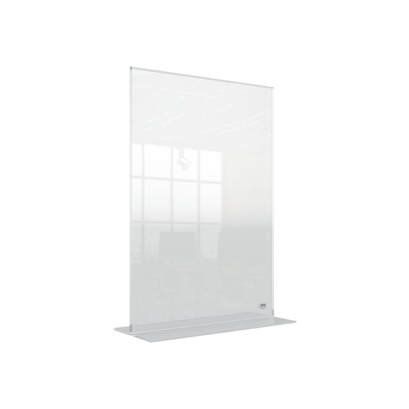 5028252620833-Nobo Premium Plus - Présentoir - dessus de table - pour A3 - double face - clair-P_405159879_3-2