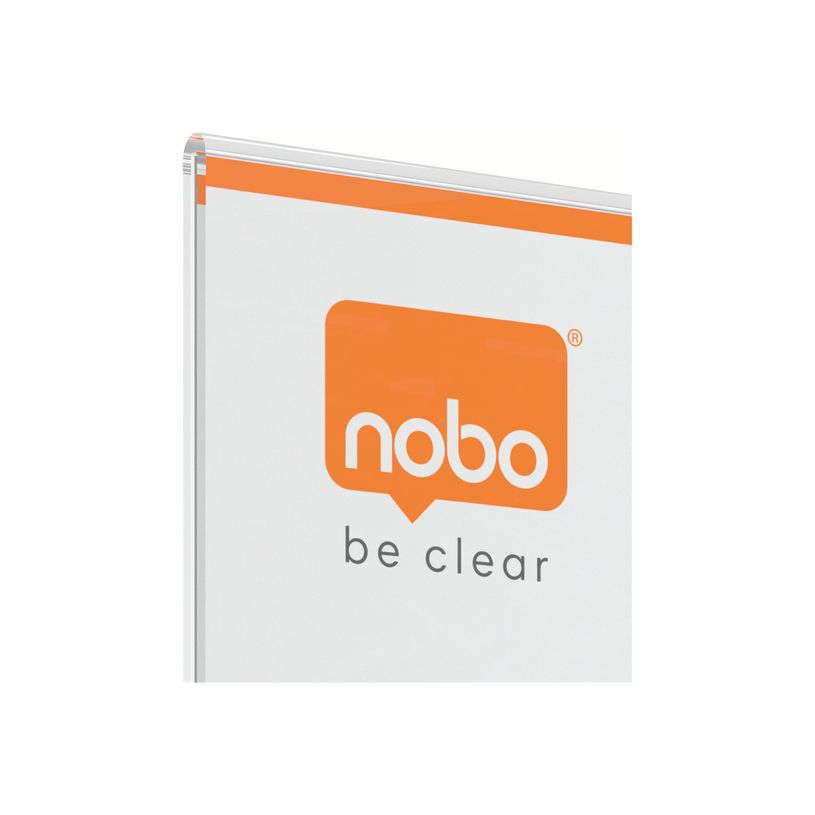 5028252620833-Nobo Premium Plus - Présentoir - dessus de table - pour A3 - double face - clair-P_405159879_5-4