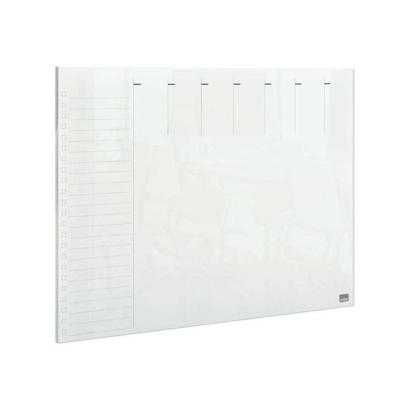5028252621045-Nobo - Planning effaçable à sec - montable sur mur, bureau - 21 x 29,7 cm - acrylique - -P_405159887_2-1