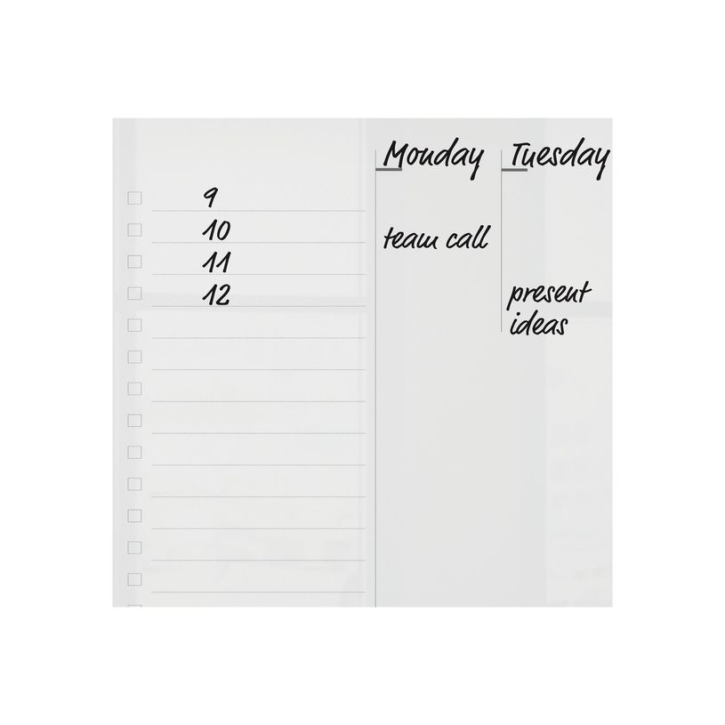 5028252621045-Nobo - Planning effaçable à sec - montable sur mur, bureau - 21 x 29,7 cm - acrylique - -P_405159887_5-4