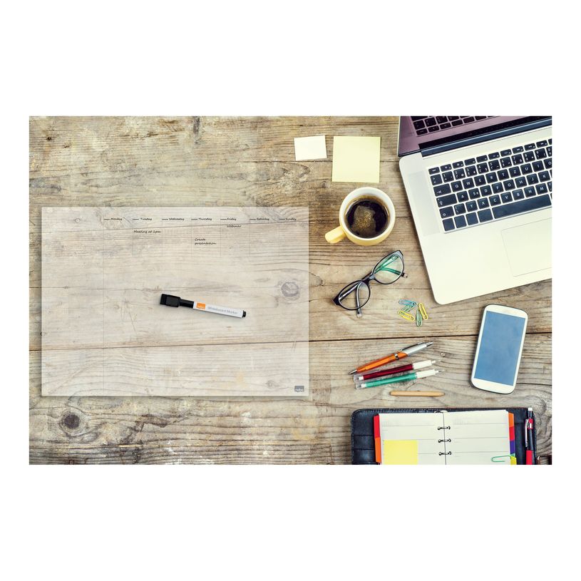 5028252621045-Nobo - Planning effaçable à sec - montable sur mur, bureau - 21 x 29,7 cm - acrylique - -P_405159887_7-6
