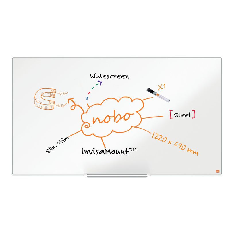 5028252609319-Nobo Impression Pro Widescreen 55" - tableau blanc - 1220 x 690 mm - blanc-P_405159911_6-5