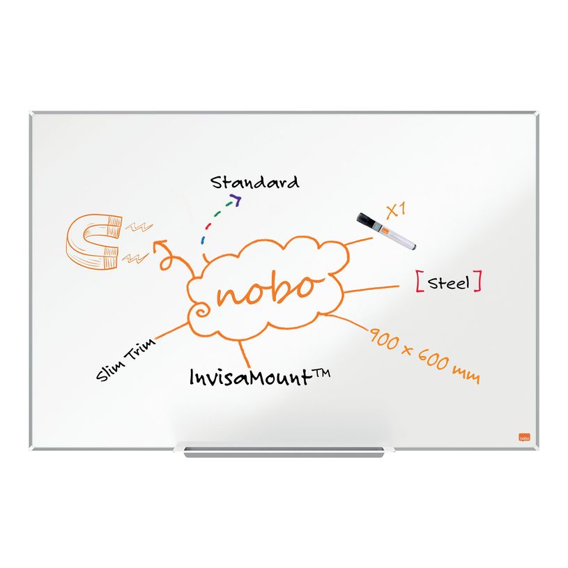 5028252613071-Nobo Impression Pro tableau blanc - 900 x 600 mm - blanc-P_405159919_6-5