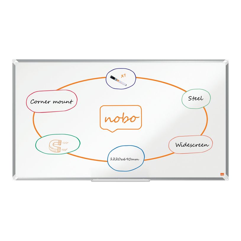 5028252611947-Nobo Premium Plus Widescreen 55" - tableau blanc - 1220 x 690 mm - blanc-P_405159944_4-3