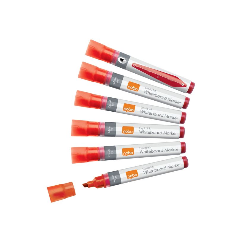 5028252612890-Nobo Liquid Ink - 10 Marqueurs - non permanent - pour verre, tableau blanc, émail  - 4 mm-P_405159971_2-1