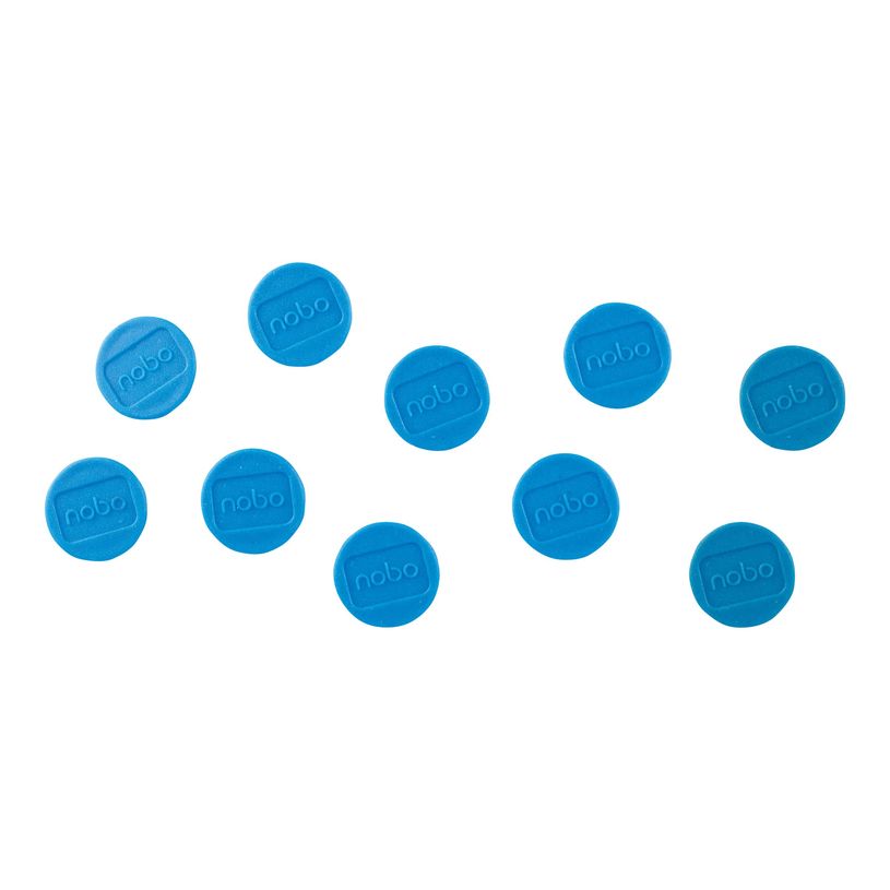5028252611077-Nobo aimant - 1,3 cm de diamètre - bleu (pack de 10)-P_405159987_1-0