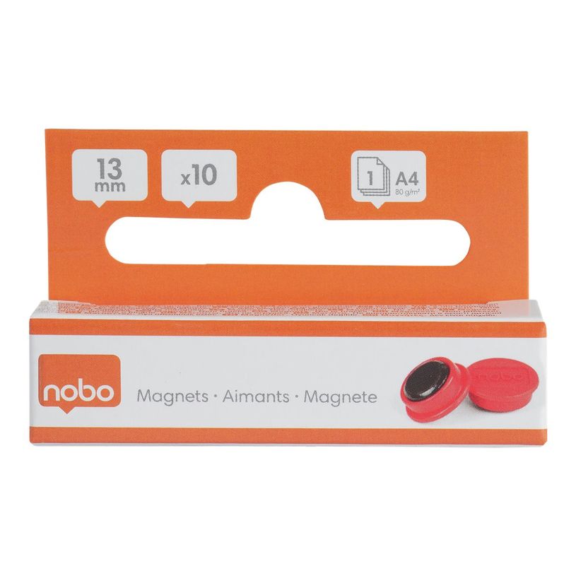 5028252611084-Nobo aimant - 1,3 cm de diamètre - rouge (pack de 10)-P_405159988_7-6