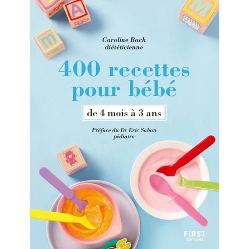 9782754071420-400 recettes pour bébé - par Bach Caroline--0