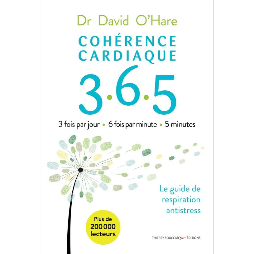 9782365493833-Cohérence cardiaque 3.6.5. 3 fois par jour 6 fois par minute 5 minutes - par O'Hare David--0