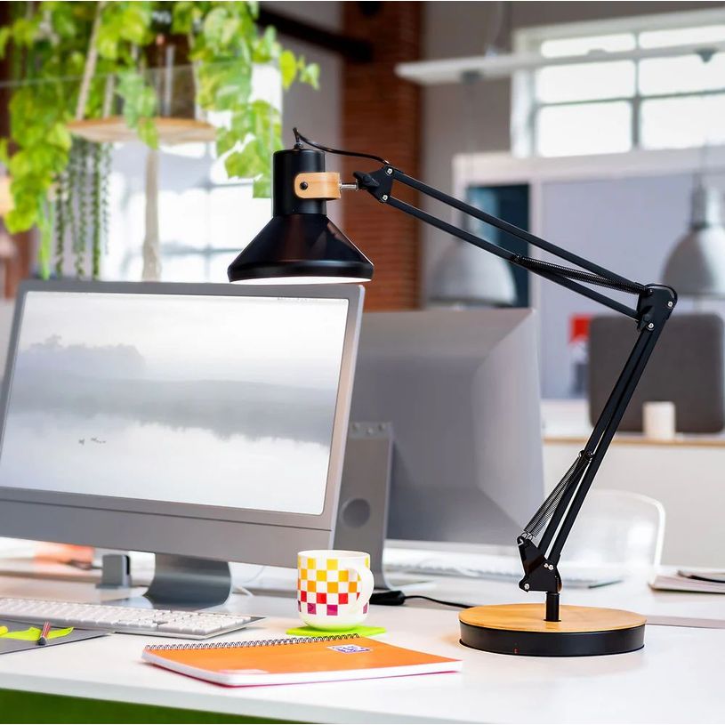 3595560030323-Unilux BAYA BAMBOO - Lampe Led  - noire--1