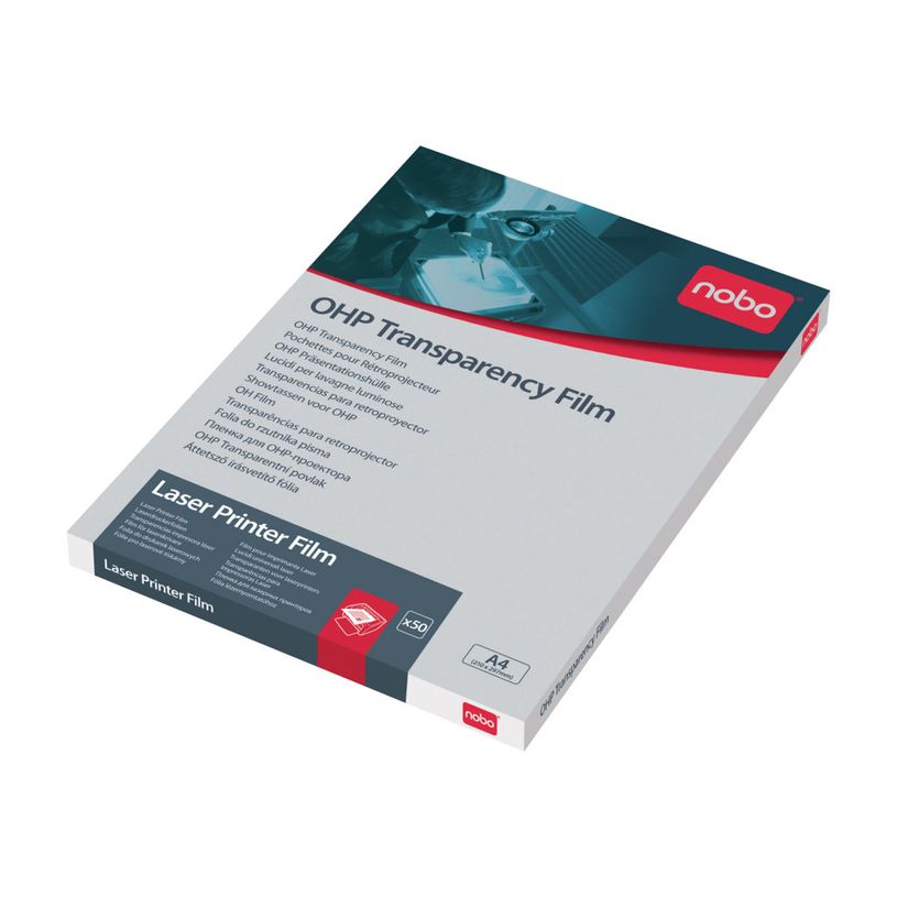 5016812337406-Nobo Laser Printer Film - film transparent - 50 feuille(s) - A4-P_405160023_7-1