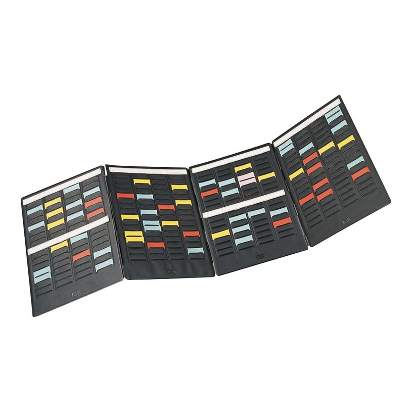 3147330005323-Nobo Mini - planning à cartes - 16 logements x 3 colonnes - noir-P_405160044_1-0