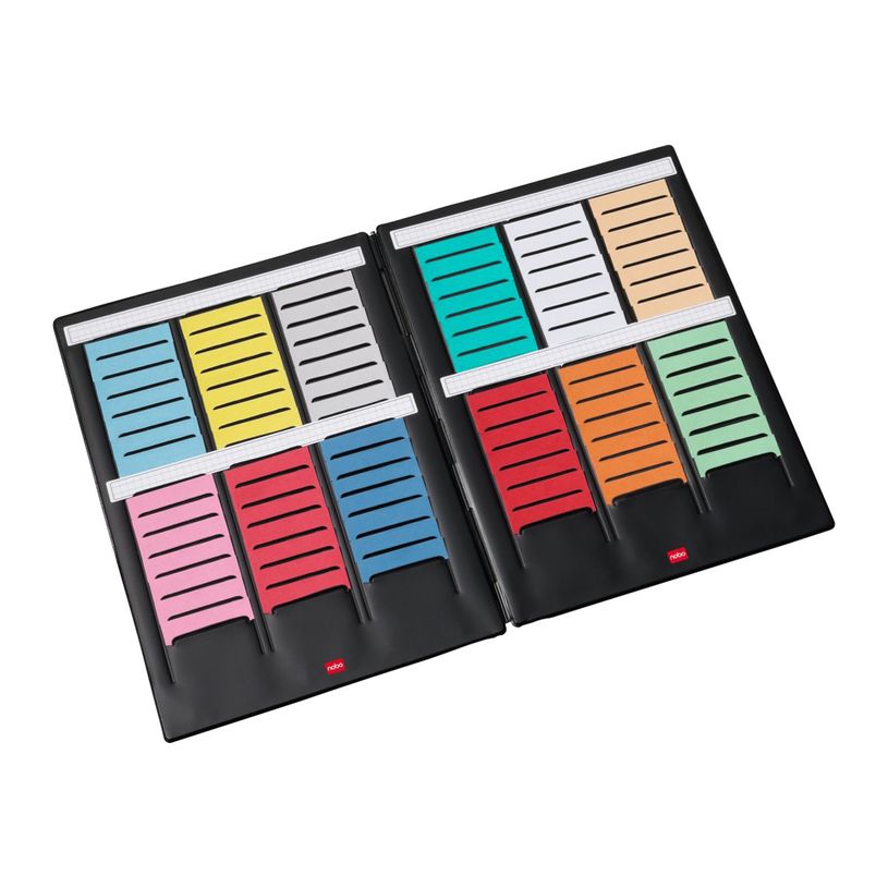 3147330005323-Nobo Mini - planning à cartes - 16 logements x 3 colonnes - noir-P_405160044_2-1