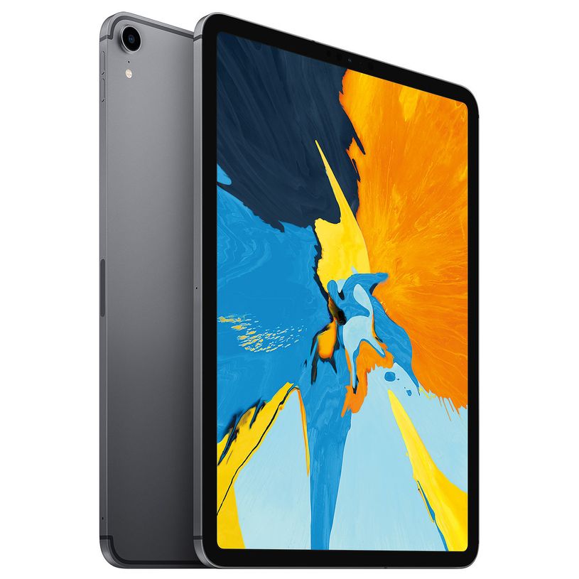 3701637808003-Apple iPad PRO 11 (2018) - iPad 11" - reconditionné grade B (bon état) - 256 Go - gris +-P_405160478_2-1