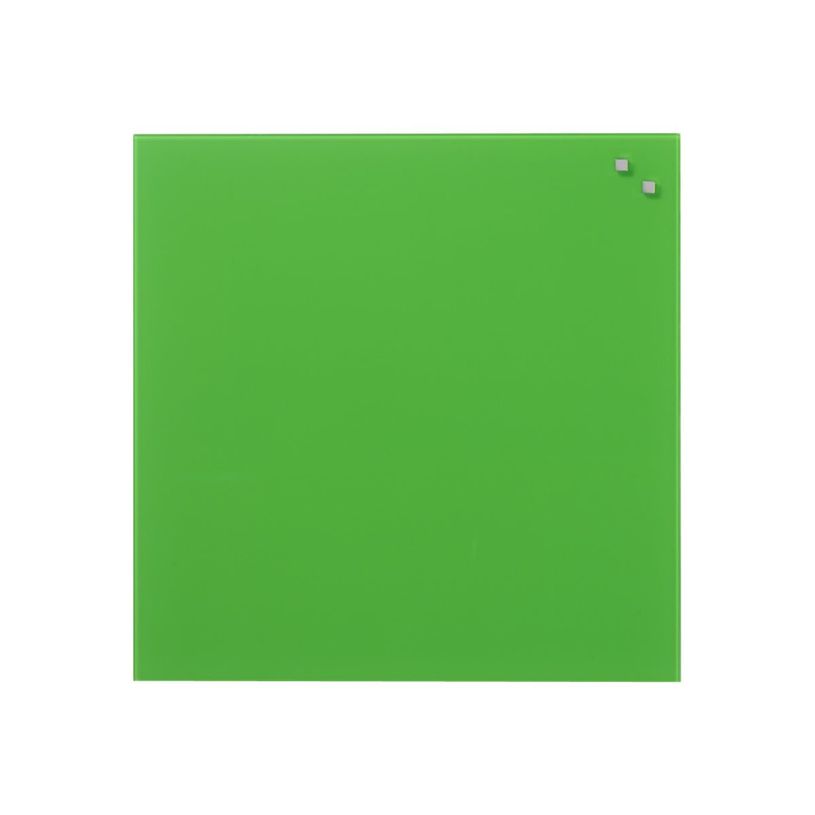 5708573107533-NAGA - Tableau blanc - 45 x 45 cm - verre - magnétique - vert rétro-P_405160525_1-0