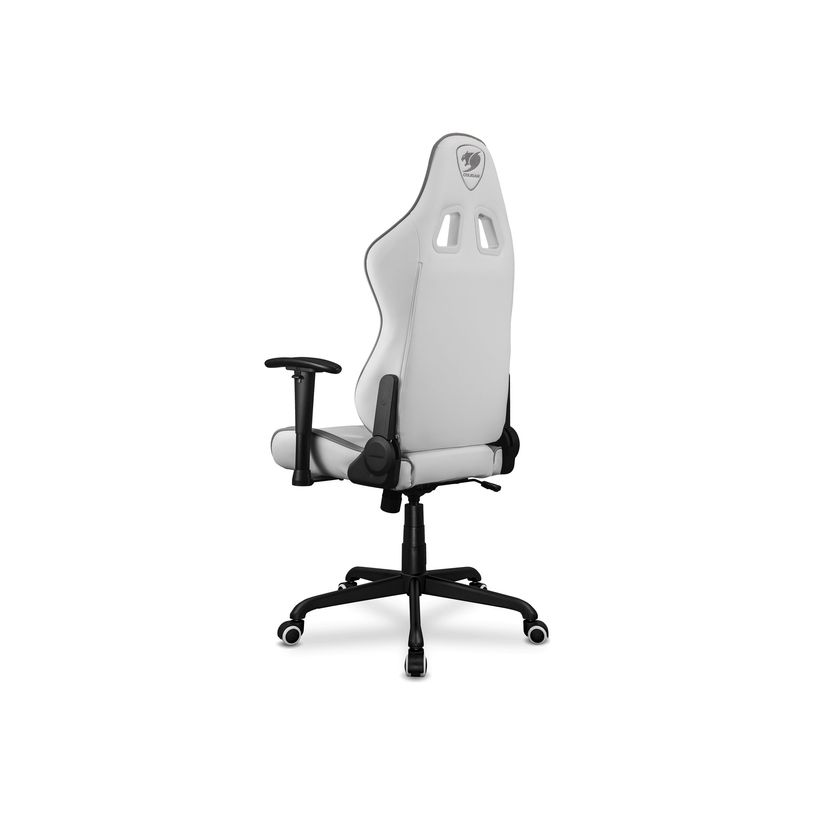 4710483775536-Fauteuil gamer ARMOR ELITE - accoudoirs réglables - appui-tête intégré - blanc/gris-P_405160588_3-2