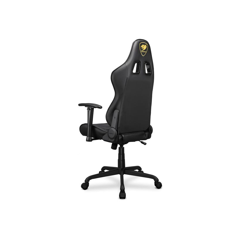 4710483775550-Fauteuil gamer ARMOR ELITE - accoudoirs réglables - appui-tête intégré - noir/or-P_405160590_3-2