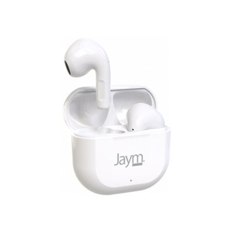 3701263520751-JAYM - écouteurs Compacts True Wireless - Bluetooth - 5.0 - Blanc - TS123B-P_405160601_1-0