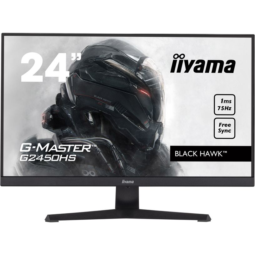4948570121595-iiyama G-MASTER Black Hawk G2450HS-B1 - Ecran LED 24" - Full HD (1080p) - HDMI, DisplayPor-P_405160665_1-0