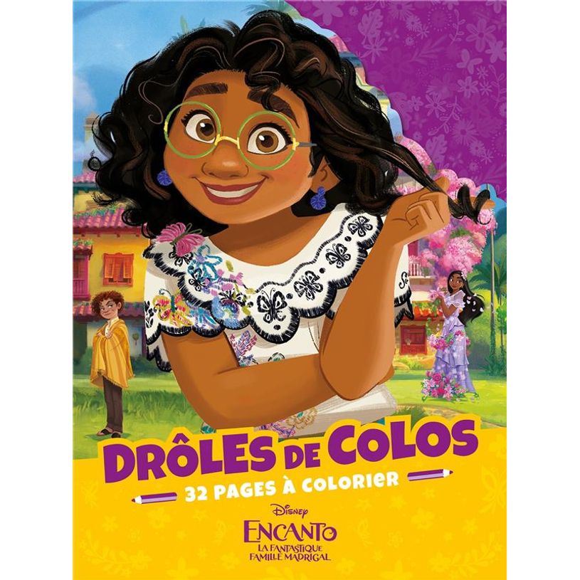 9782017192428-Disney - Encanto, la fantastique famille madrigal - drôles de colos - livre à colorier-P_405160928_1-0