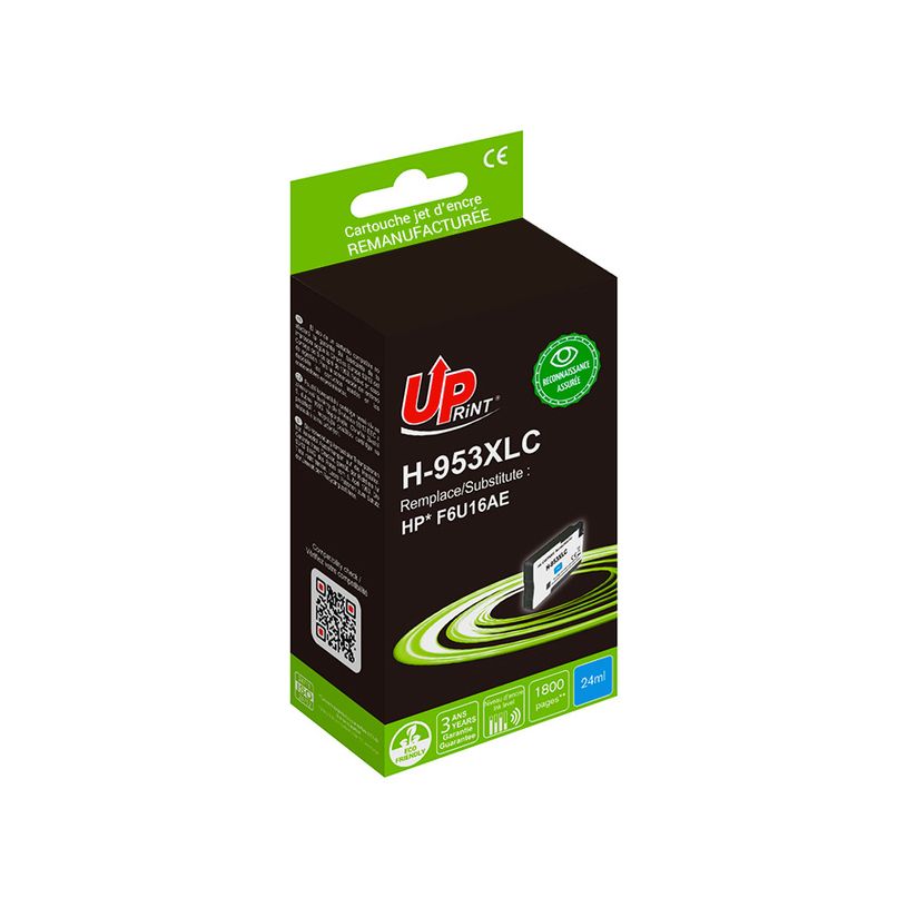 3584770904722-Cartouche remanufacturée HP 953XL - cyan - UPrint--0