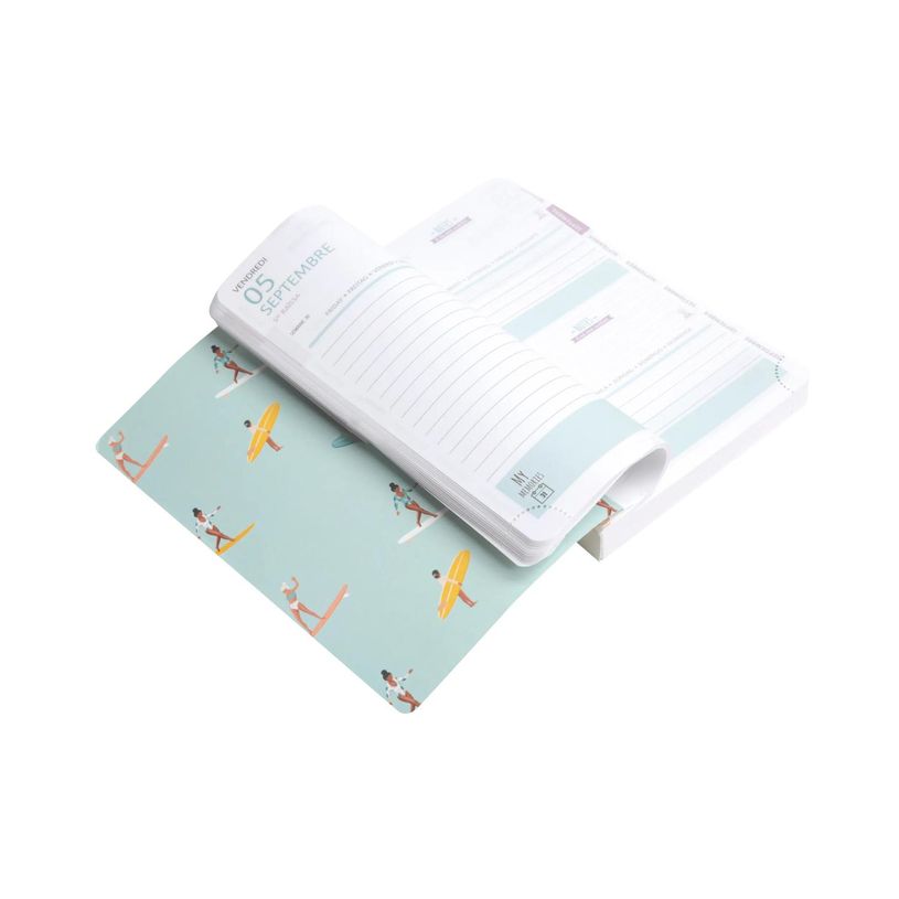3660942184120-Agenda Les Rideuses - 1 jour par page - 12  x 17 cm - disponible dans différents visuels - Exacompta--1