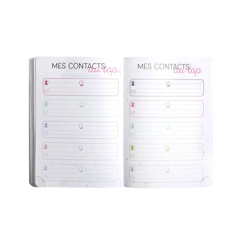 3660942184120-Agenda Les Rideuses - 1 jour par page - 12  x 17 cm - disponible dans différents visuels - Exacompta--8