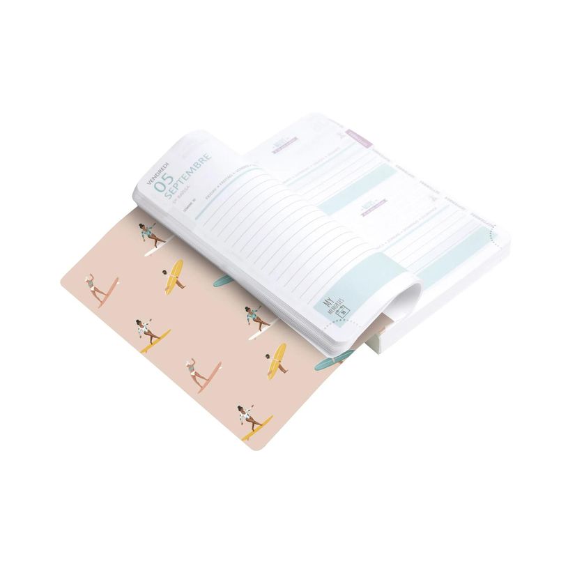 3660942184120-Agenda Les Rideuses - 1 jour par page - 12  x 17 cm - disponible dans différents visuels - Exacompta--9