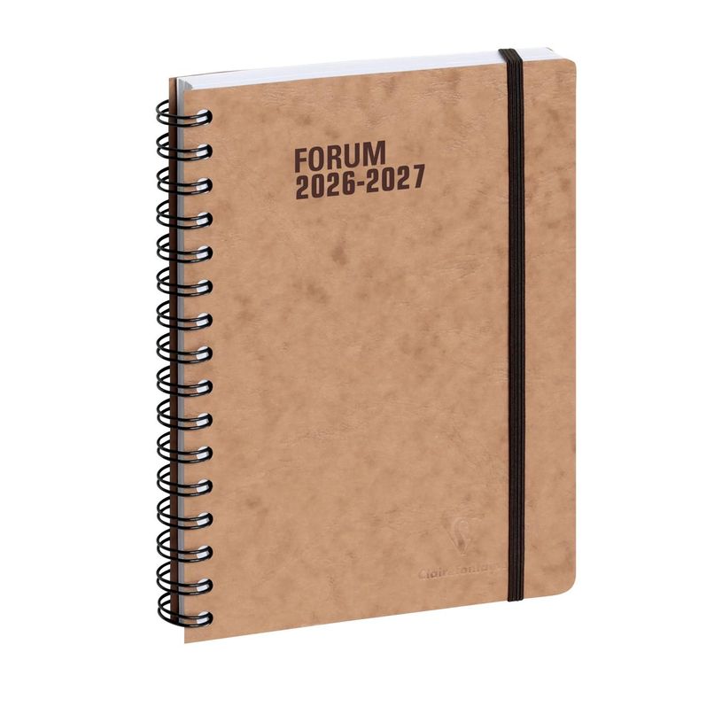 3660942077330-Agenda Age Bag - 1 jour par page - 15 x 21 cm - havane - Exacompta--0