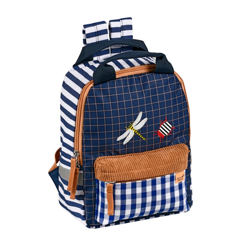 3371010509904-Quo Vadis - Sac à dos maternelle - Animascot - Multicolore - 27x20x11 cm - Toile (polyester) - 1 compartiment(s) - Avec bret--0