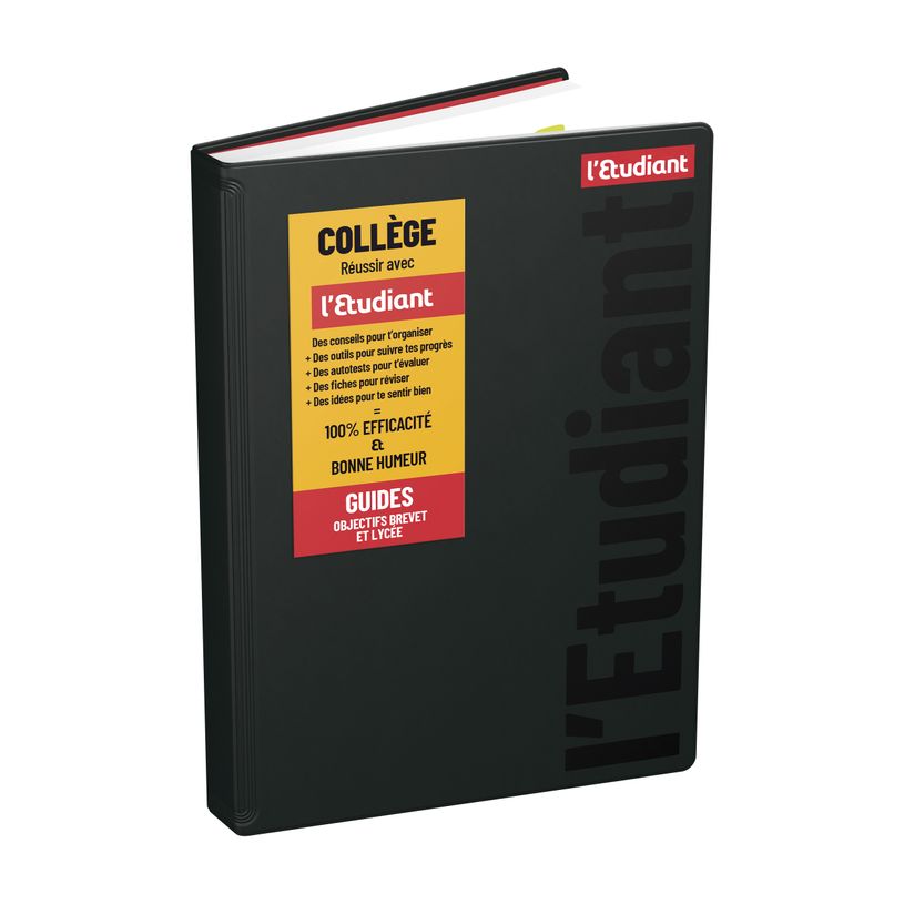 3147280273346-L'ETUDIANT COLLEGE Agenda Scolaire - 15x21cm - Noir - Hamelin--0