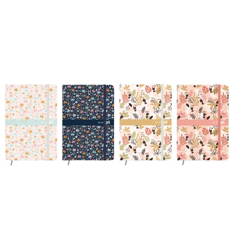 3147280282812-Agenda Oxford Les Motifs de Camille 12x18cm - Ass--0