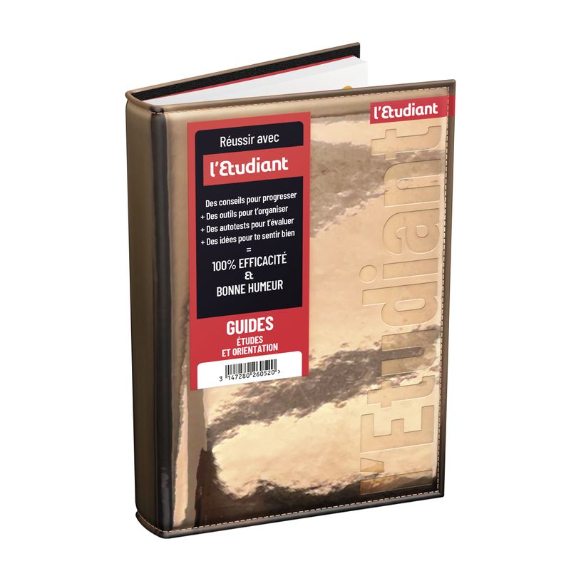 3147280283512-L'ETUDIANT OR Agenda Scolaire -12x17cm - 1 décor B - Hamelin--0