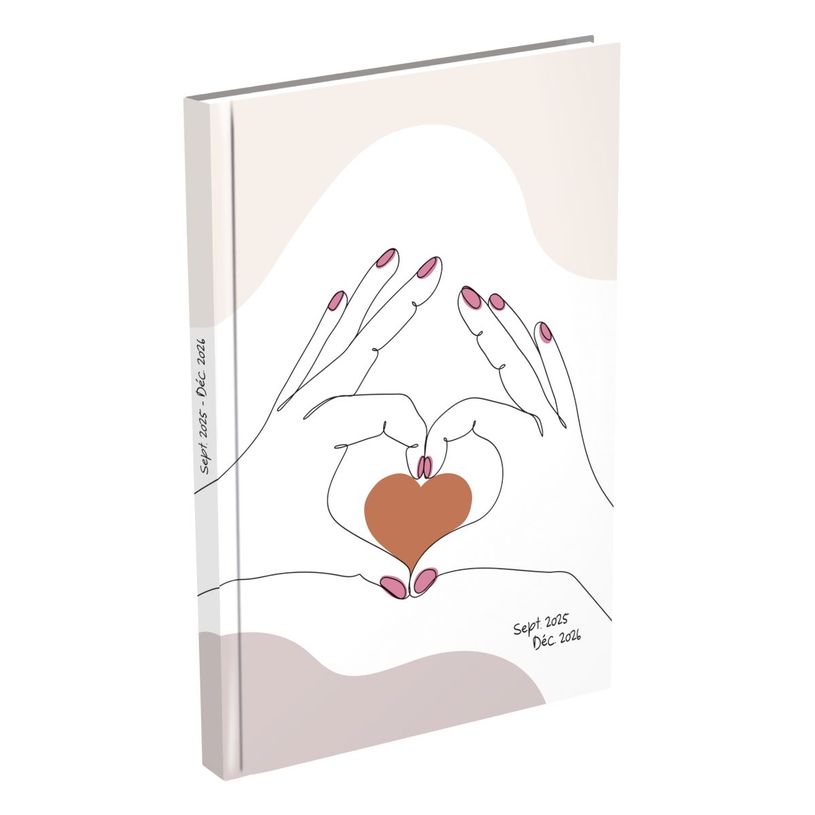 3147280085345-Agenda Lecas For me - 1 semaine sur 2 pages - 10 x 15 cm - différents modèles disponibles - Hamelin--1