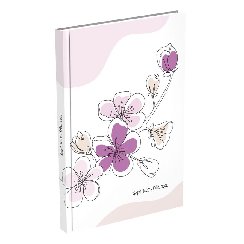 3147280085345-Agenda Lecas For me - 1 semaine sur 2 pages - 10 x 15 cm - différents modèles disponibles - Hamelin--3