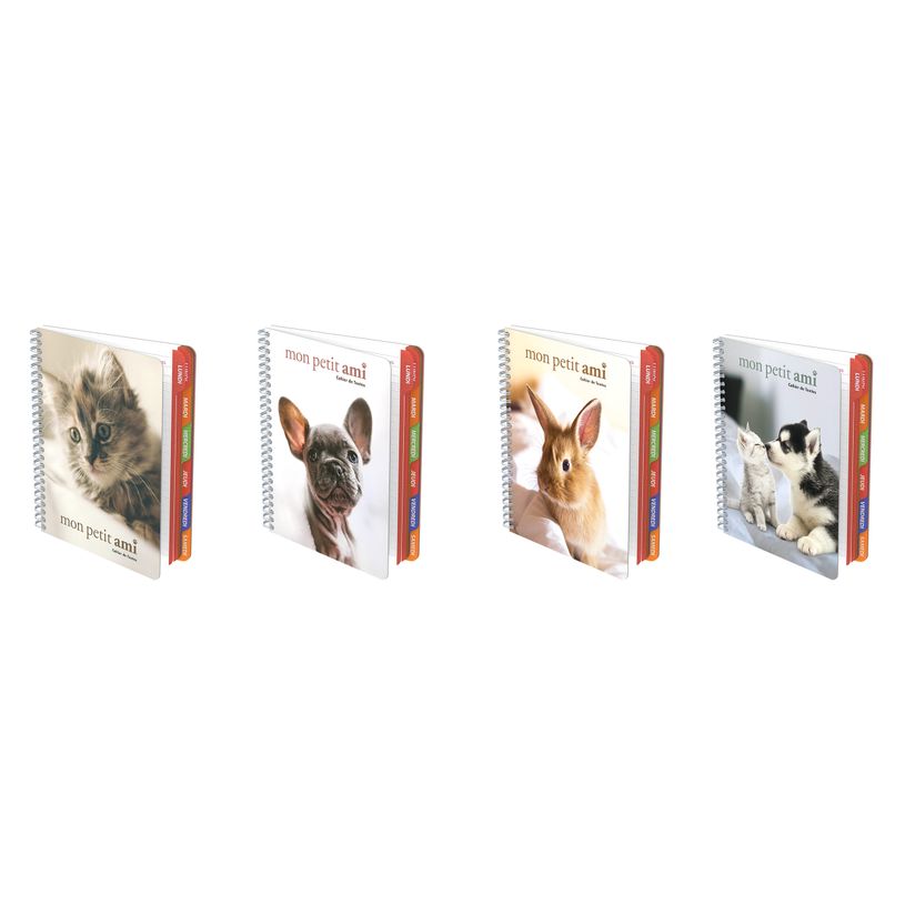 3020120243900-Cahier de Textes MON PETIT AMI - 17x22 cm - différents modèles disponibles - Hamelin--0