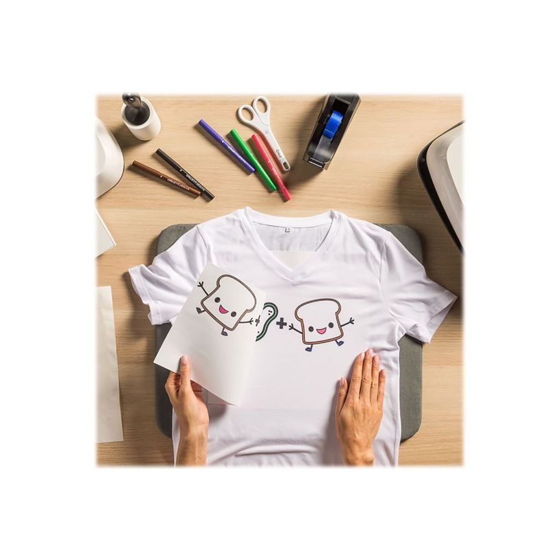 0093573503191-Cricut Infusible Ink Basics - 5 marqueurs - pointe moyenne - noir, cardinal, ultraviolet, -P_405161111_2-2