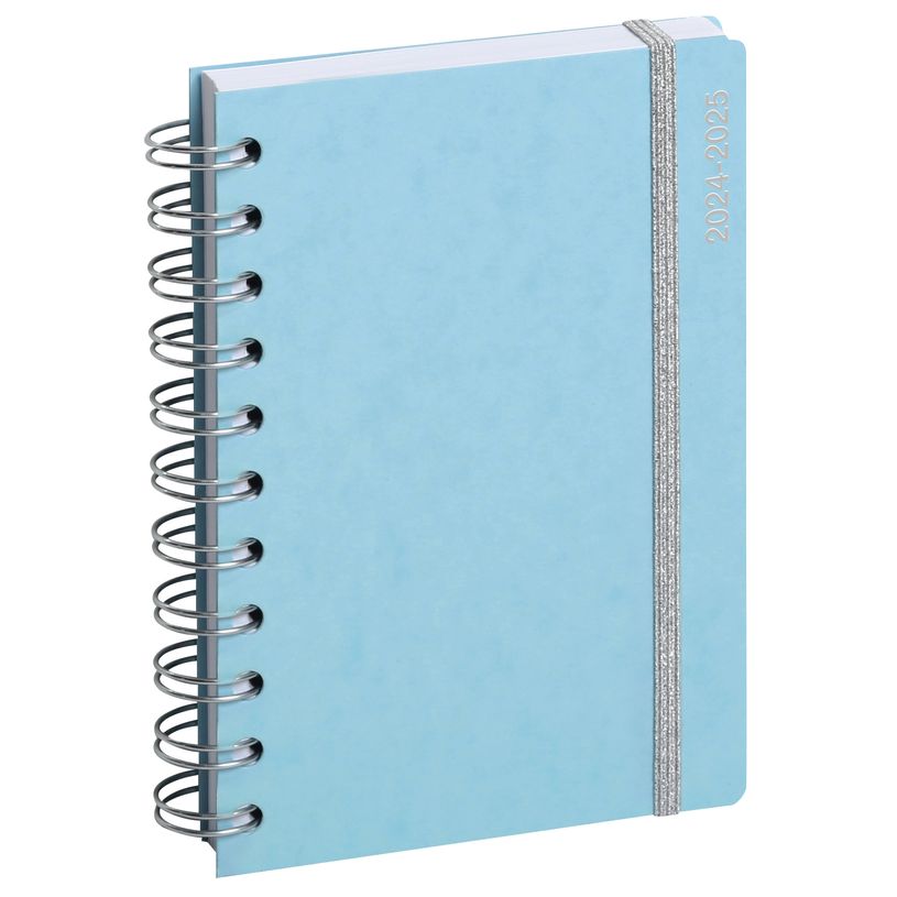 3660942076821-Agenda à spirale Aquarel - 1 jour par page - 10 x 15 cm - bleu - Exacompta-P_405161213_5-0