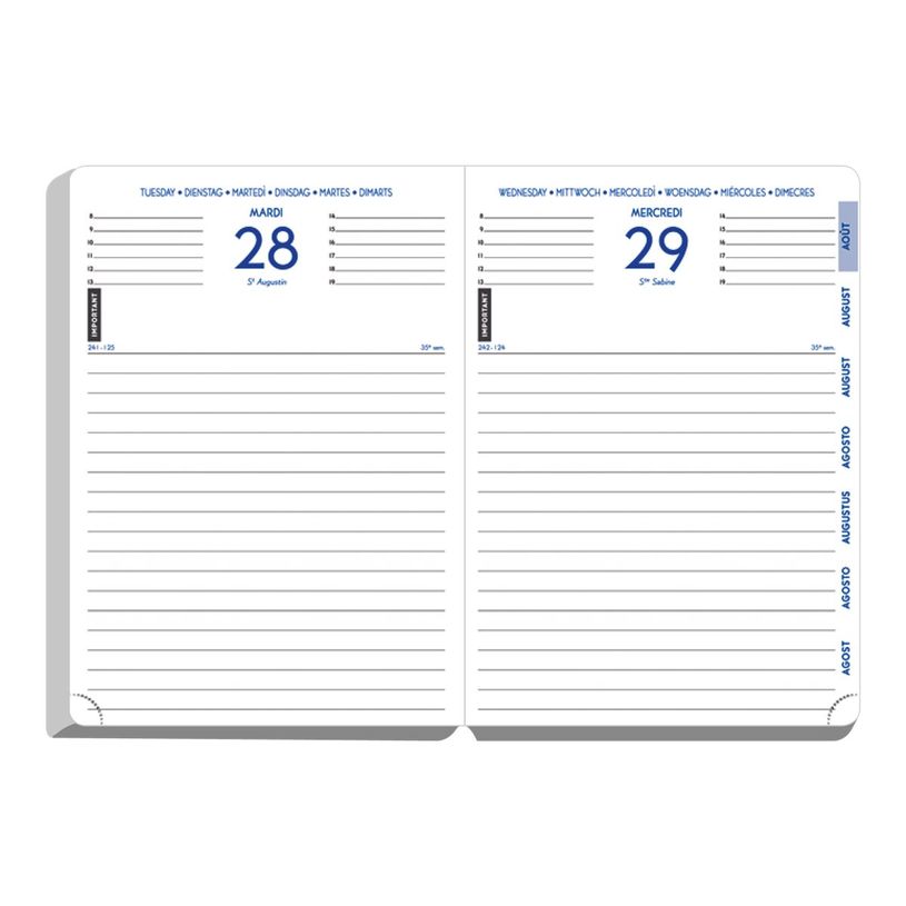 3660942056458-Agenda Age Bag - 1 jour par page - 12 x 17 cm - Noir - Exacompta-P_405161242_2-8