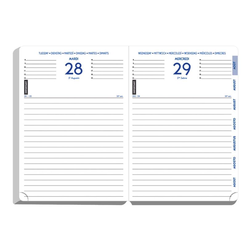 3660942056465-Agenda Age Bag - 1 jour par page - 12 x 17 cm - Havane - Exacompta-P_405161244_6-13