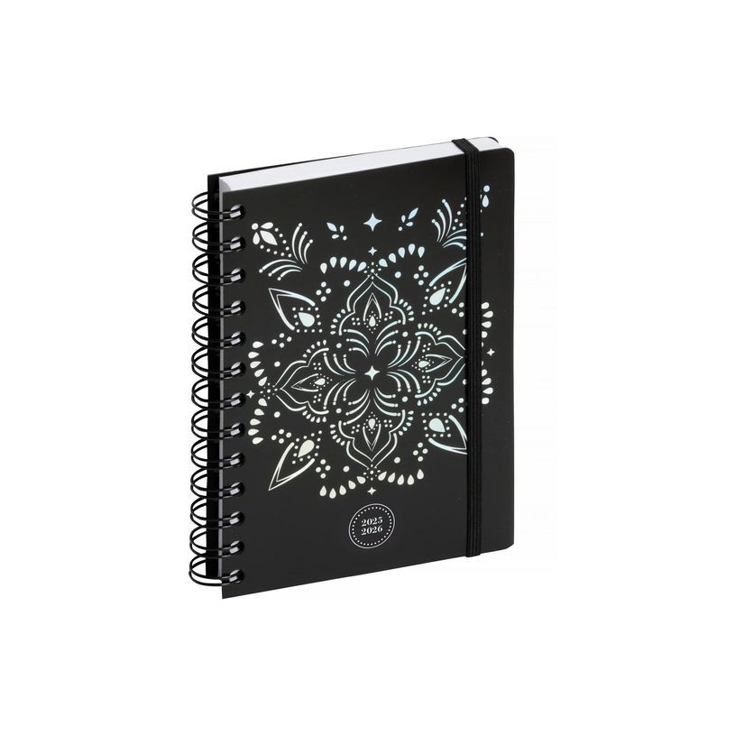 3660942084116-Agenda à spirale Shiny - 1 jour par page - 12 x 17 cm - fleurs - Exacompta-P_405161256_10-8