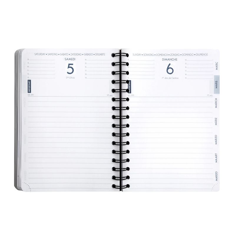 3660942077330-Agenda Age Bag - 1 jour par page - 15 x 21 cm - havane - Exacompta-P_405161268_1-2
