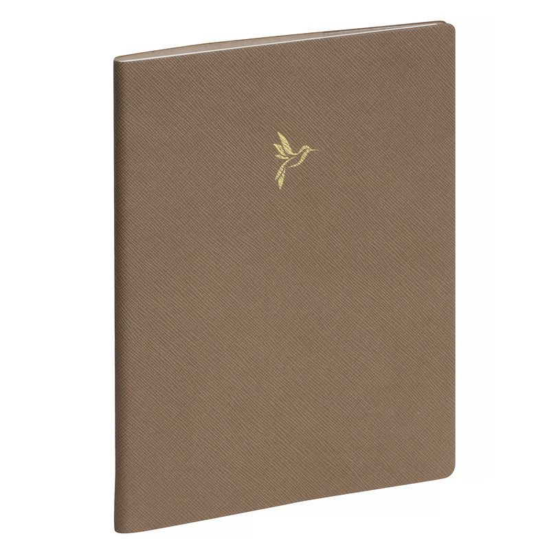 3660942084888-Agenda de bureau Elise - 1 semaine sur 2 pages - 15 x 21 cm - taupe - Exacompta-P_405161289_1-0
