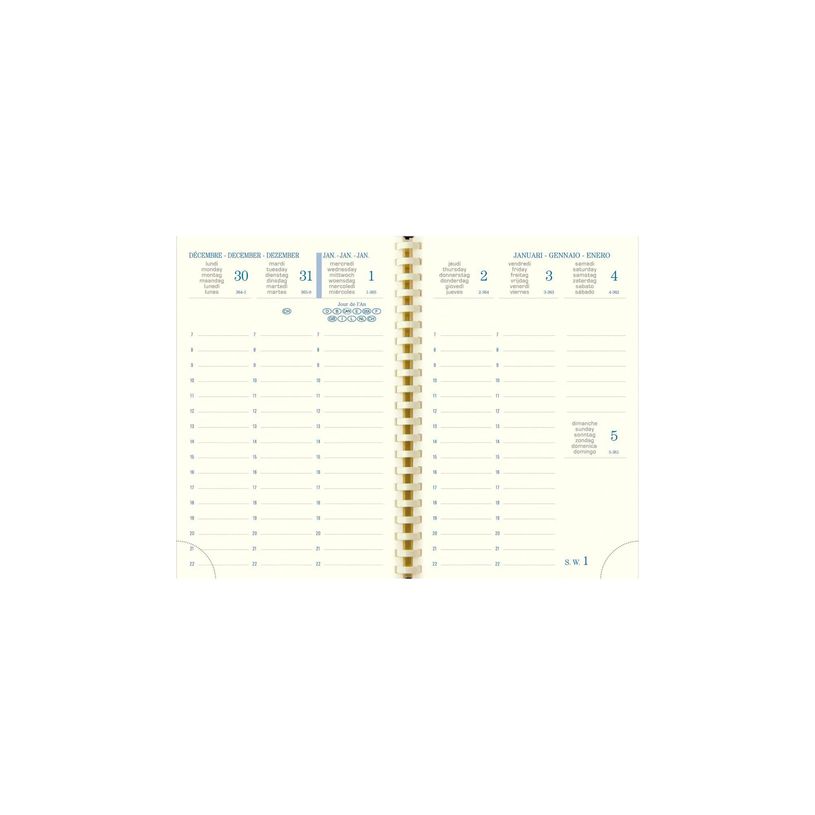 3660942084710-Recharge pour agenda SAD 13S 16 mois - 1 semaine sur 2 pages - 9 x 13 cm - Exacompta-P_405161311_1-0