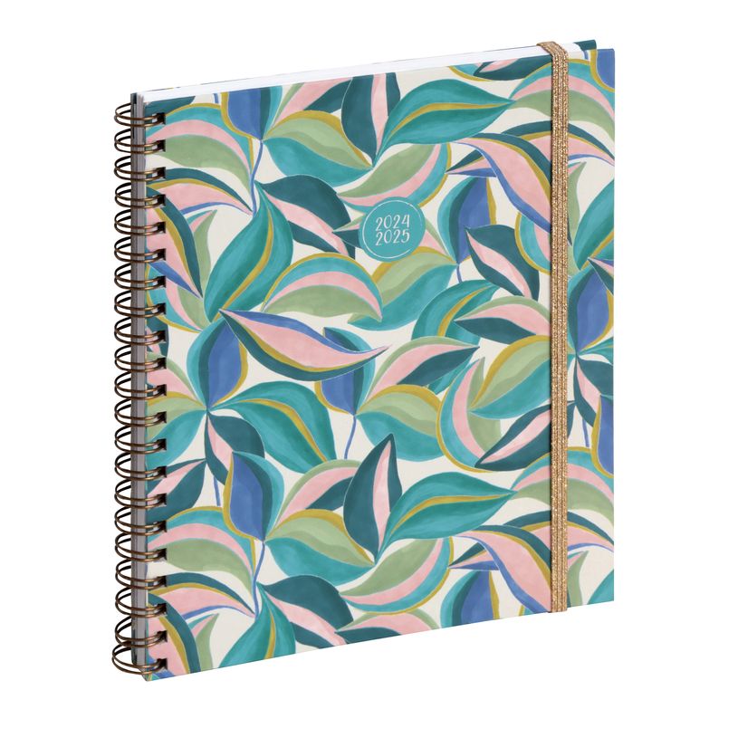 3660942084345-Agenda de bureau spiralé 16 mois Capucine - 1 semaine sur 2 pages - 14 x 18 cm - bleu - E-P_405161333_1-0