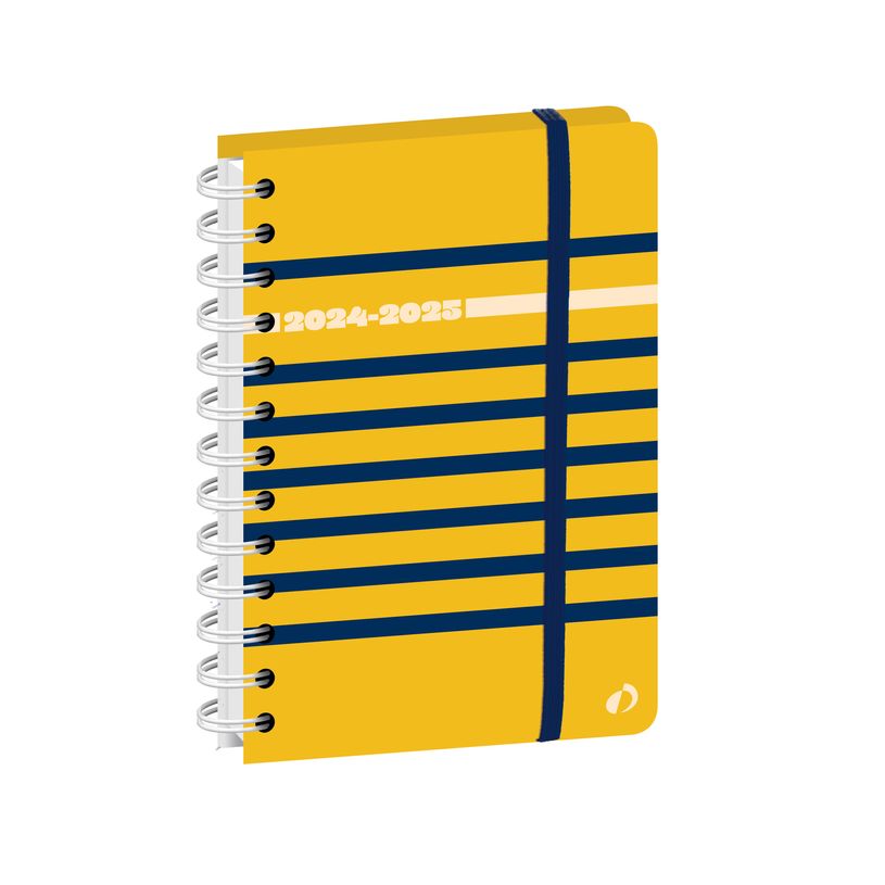 3371010516582-Agenda Oslo - 1 jour par page - 12 x 17 cm - marin jaune - Quo Vadis-P_405161498_1-0