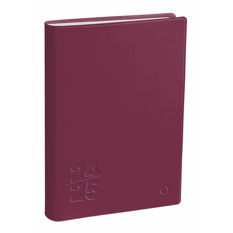 3371010512775-Agenda Touch - 1 semaine sur 2 pages - 16 x 24 cm - bordeaux - Quo Vadis-P_405161530_1-0