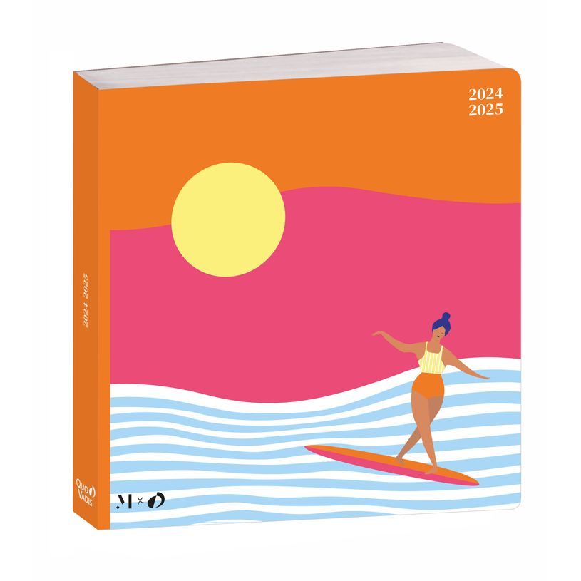 3371010516308-Agenda Maison Matine Plan Day - 1 jour par page - 16 x 16 cm - bain de midi - Quo Vadis-P_405161534_1-0