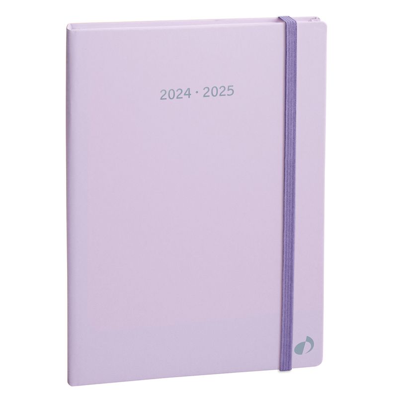 3371010512744-Agenda à élastique Pastel - 1 mois sur 2 pages - 16 mois - 10 x 15 cm - parme - Quo Vadi-P_405161545_1-0