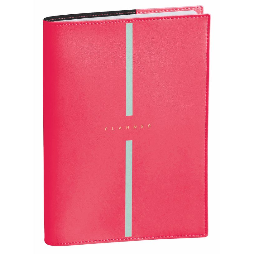 3371010515479-Agenda Billy Plan Note - 1 page hebdo/1 page de notes - 15 x 21 cm - rose fuchsia - Quo Va-P_405161549_1-0